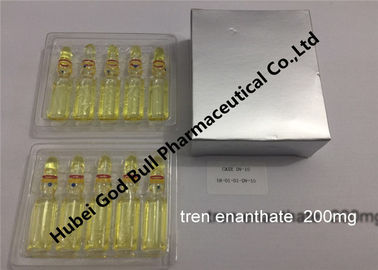 중국 Trenbolone enanthate 근육 성장 스테로이드 200mg/ml 1ml/vial anpoule 병은 스테로이드를 tren 협력 업체